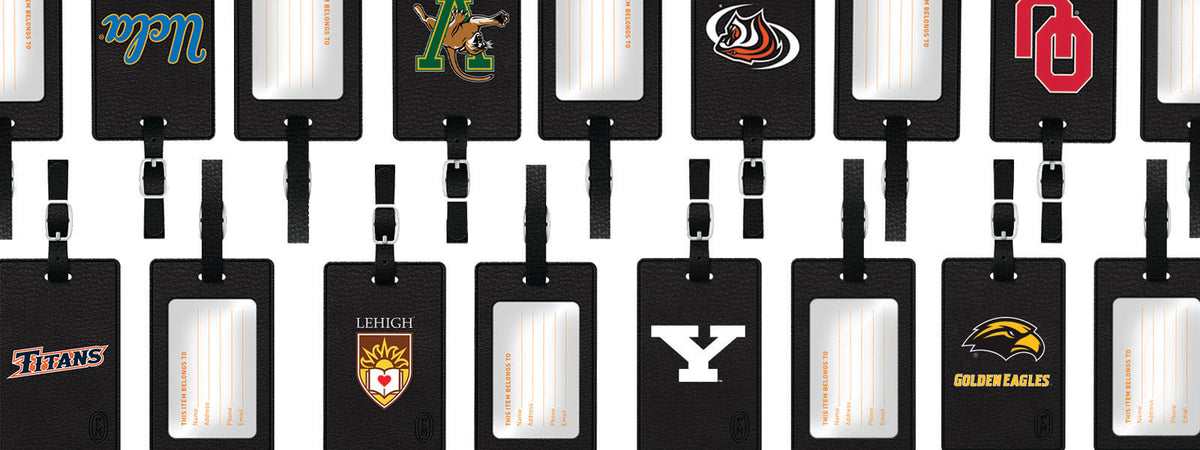 Collegiate Series Luggage Tags - OTM Essentials