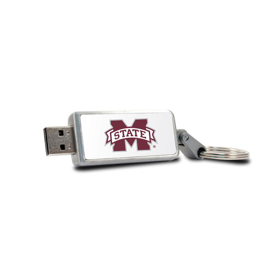 Mississippi State University V2 Keychain USB 2.0 Flash Drive, Classic V1 - 16GB