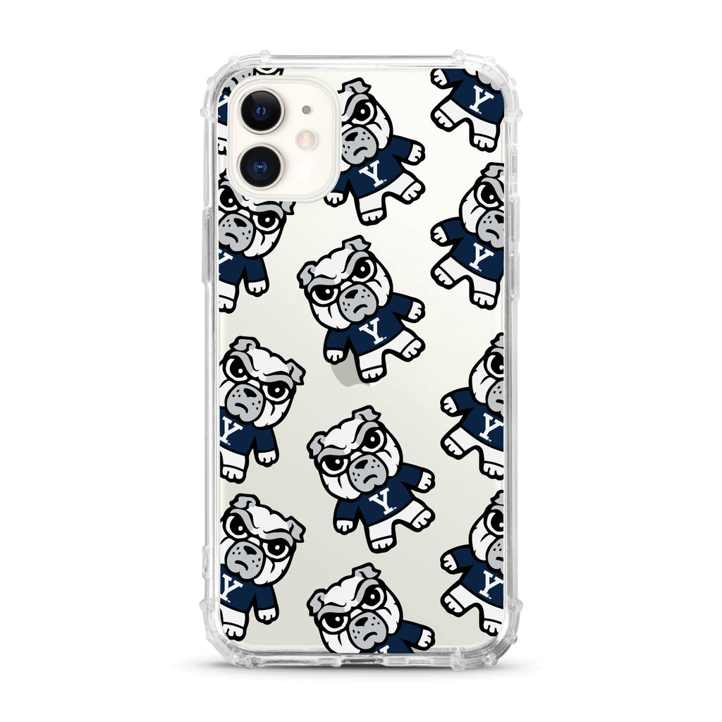 Yale University (Tokyodachi) Clear Tough Edge Phone Case, Mascot V2 - iPhone 11