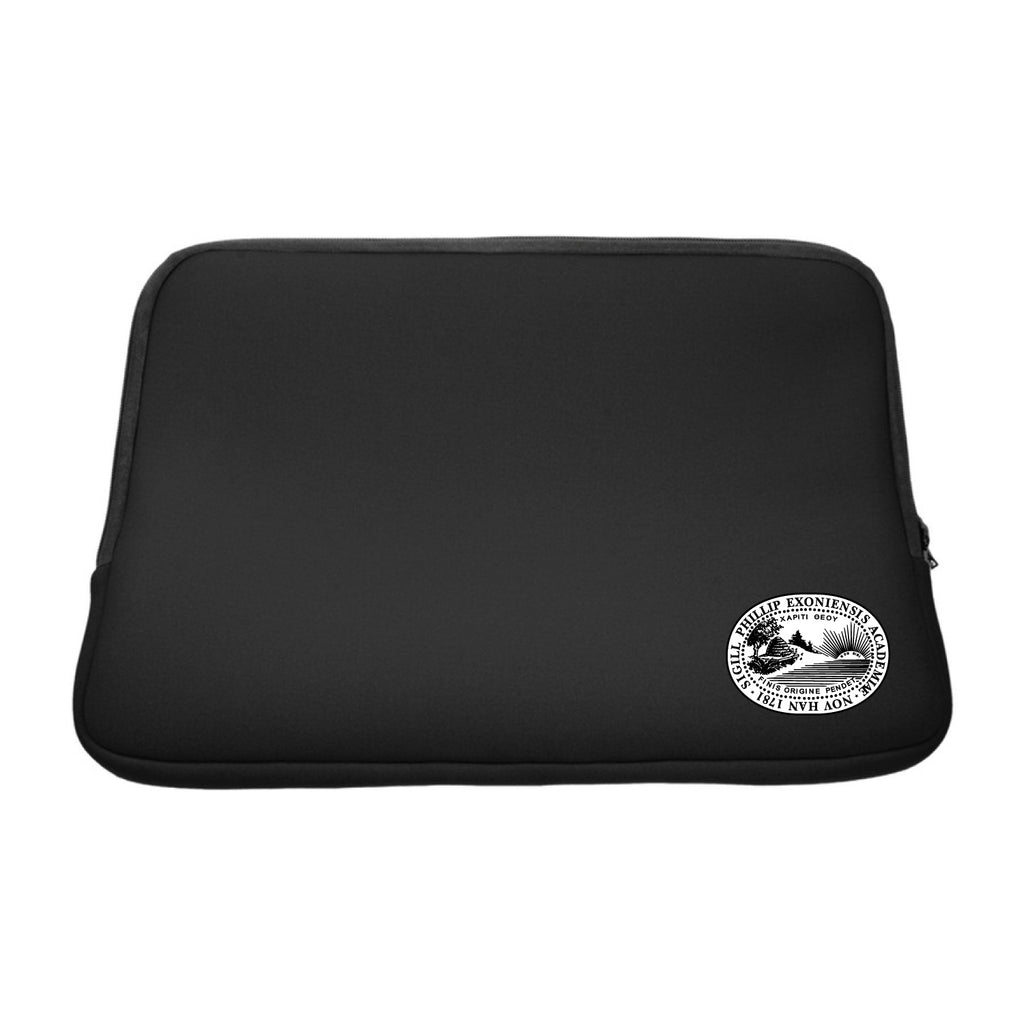 Phillips Exeter Academy Black Laptop Sleeve, Classic - 15"