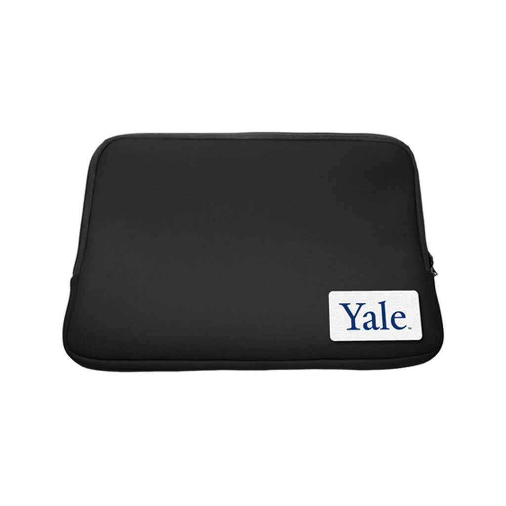Yale University Black Laptop Sleeve, Classic - 15.6"