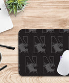 Northwestern University Mascot Repeat Mouse Pad (OC-NW-MH38A)