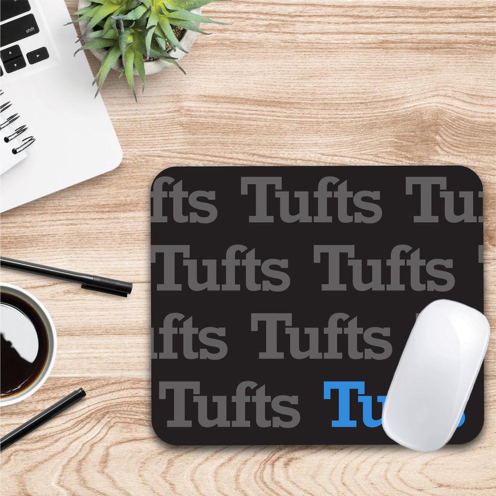 Tufts University Mascot Repeat Mouse Pad (OC-TUF-MH38A)