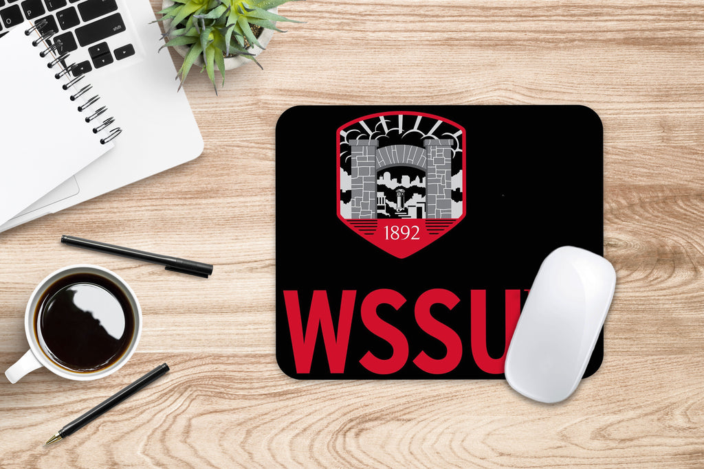 Winston-Salem State University Cropped Mouse Pad (OC-WSS-MPABM-03A)