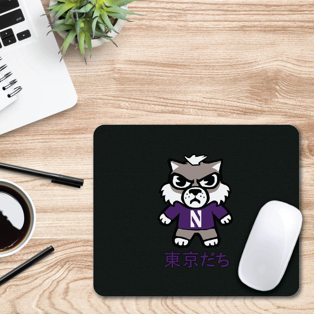 Northwestern University Tokyodachi Classic Mouse Pad (OCT-NW-MH00A)