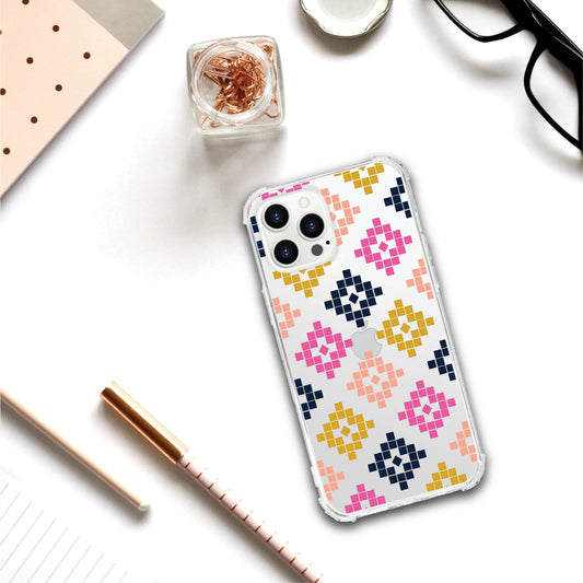 Abstract Tiles iPhone Case | OTM Essentials