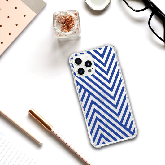 Abstract French Blue iPhone Case | OTM Essentials
