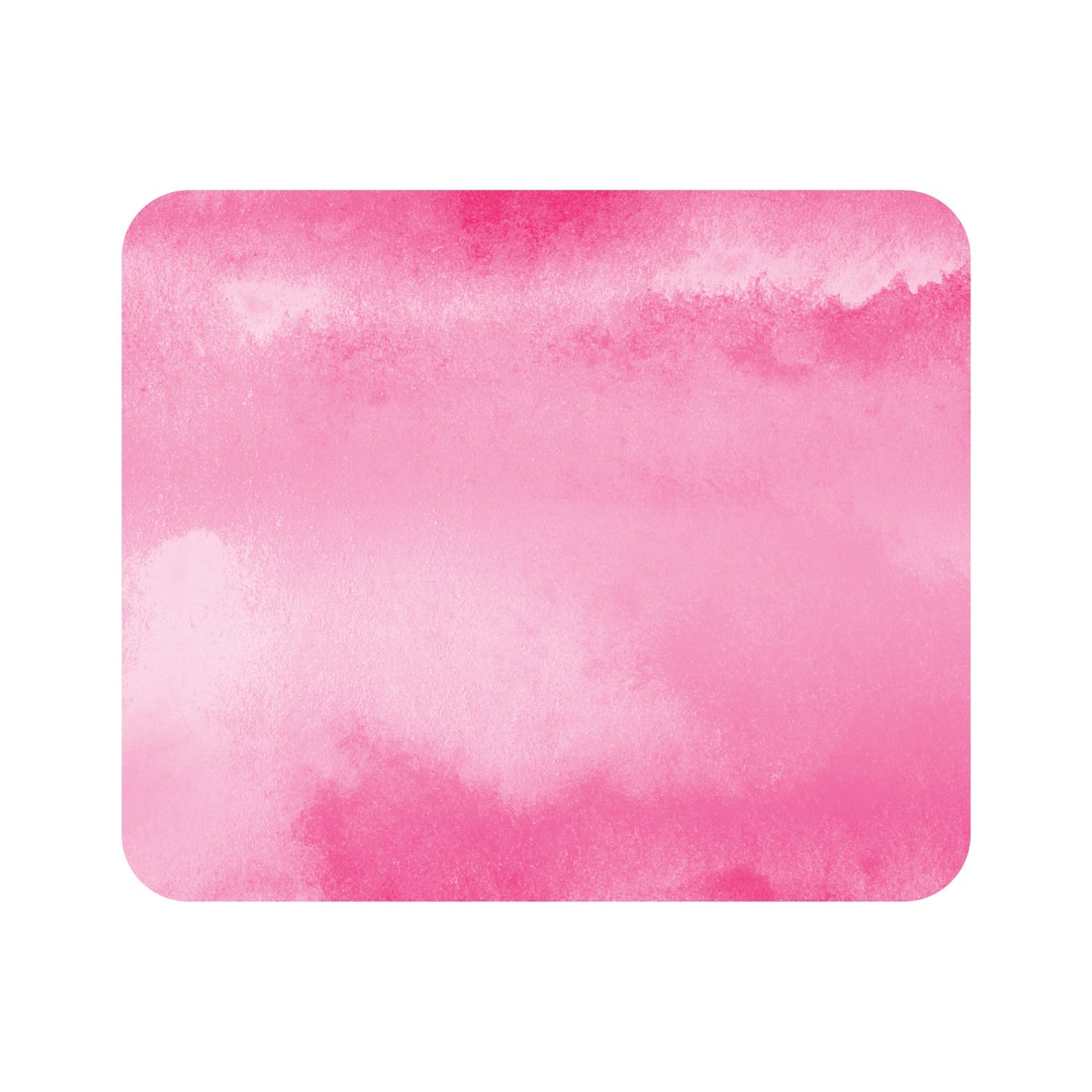 Prints Series Mouse Pad, Watercolor Pink