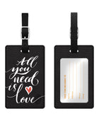 Luggage Tag, All You Need is Love