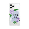 Phone Case, Monogram Floral Script