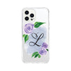 Phone Case, Monogram Floral Script