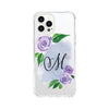 Phone Case, Monogram Floral Script