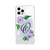 Phone Case, Monogram Floral Script