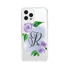 Phone Case, Monogram Floral Script