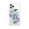 Phone Case, Monogram Floral Script