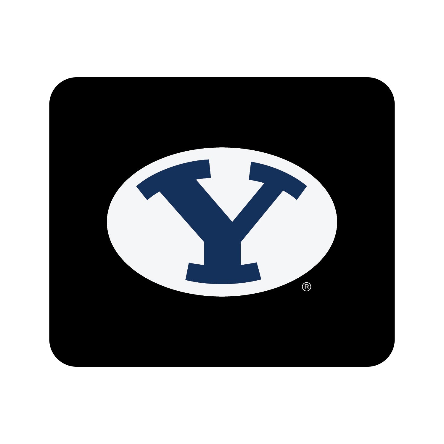 Mouse Pad, Fabric, Brigham Young University