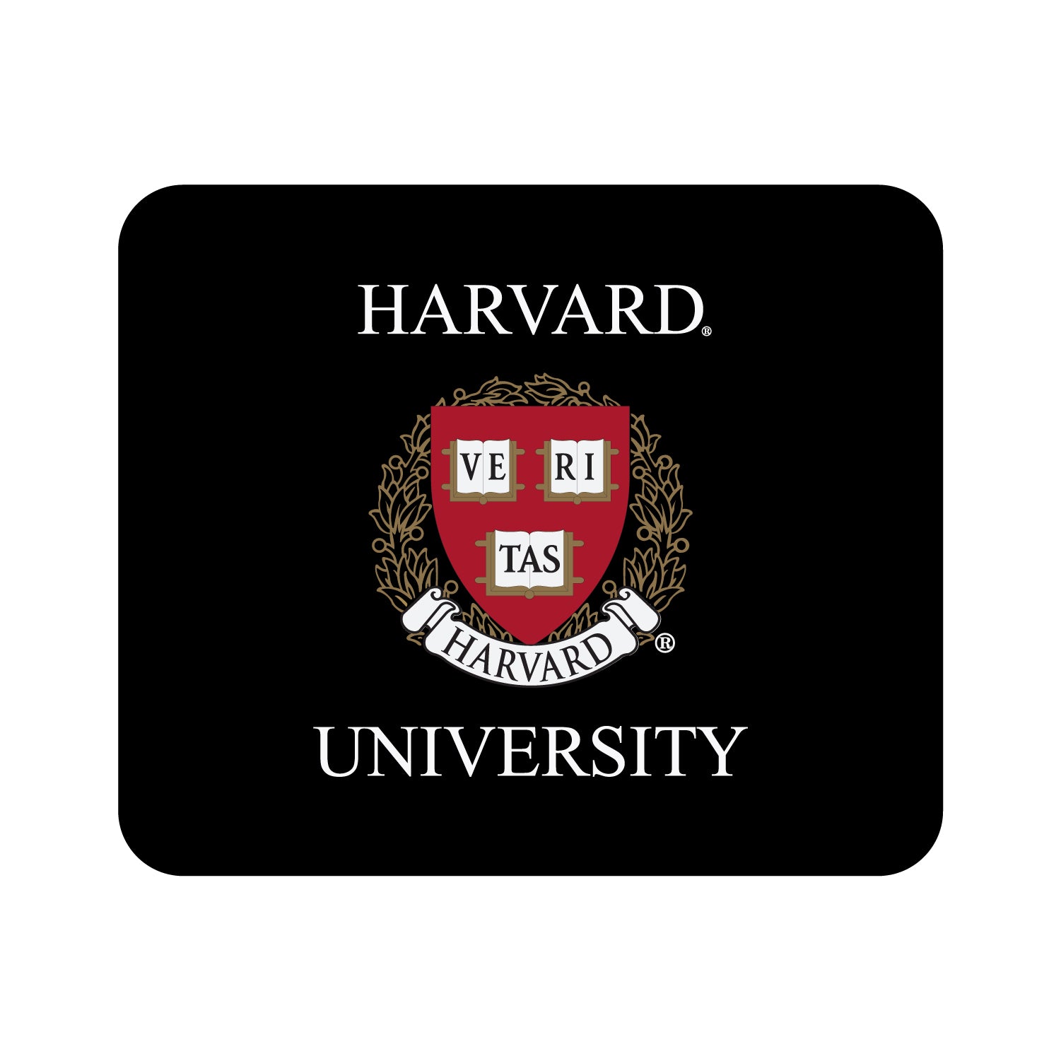 Mouse Pad, Fabric, Harvard University