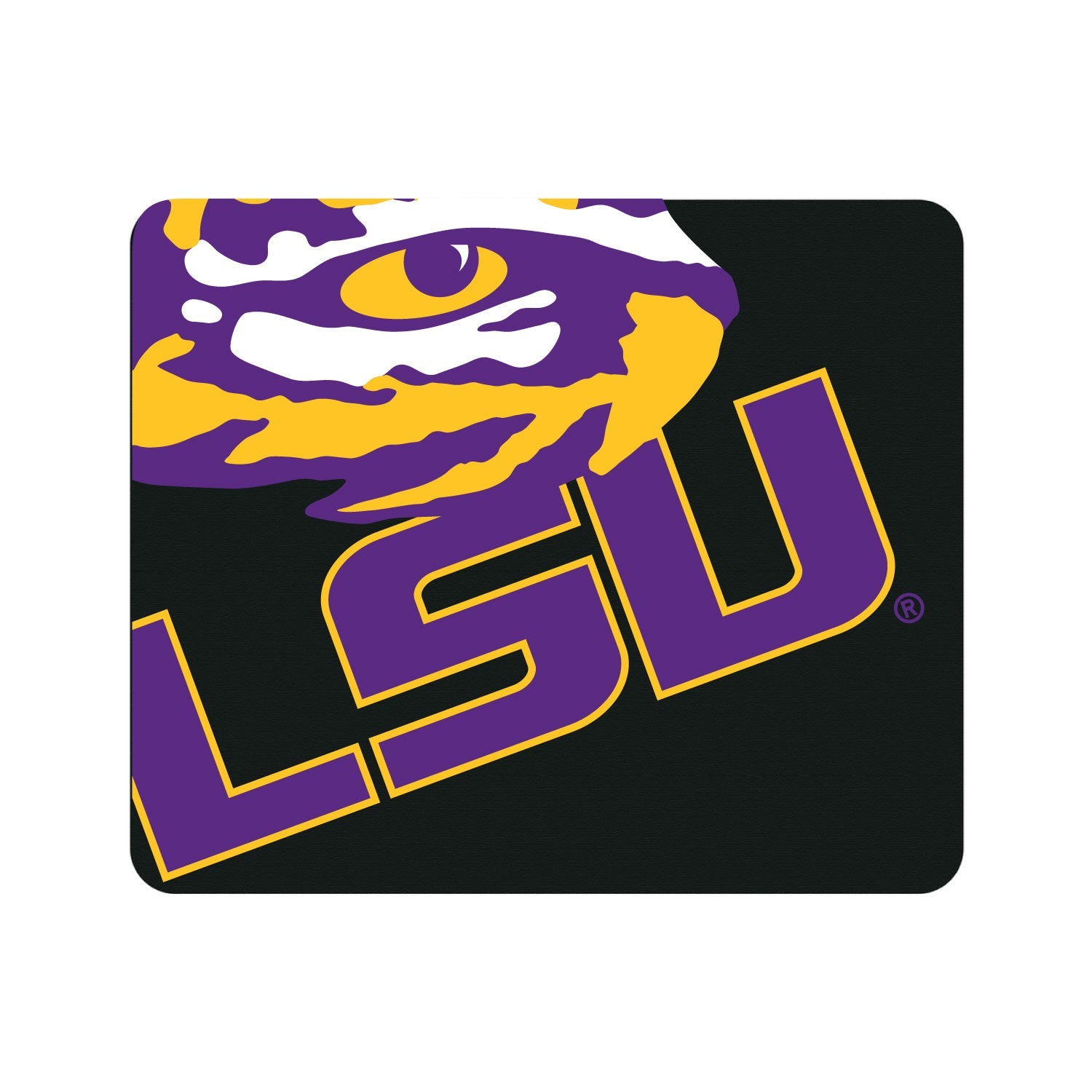 Mouse Pad, Fabric, Louisiana State University