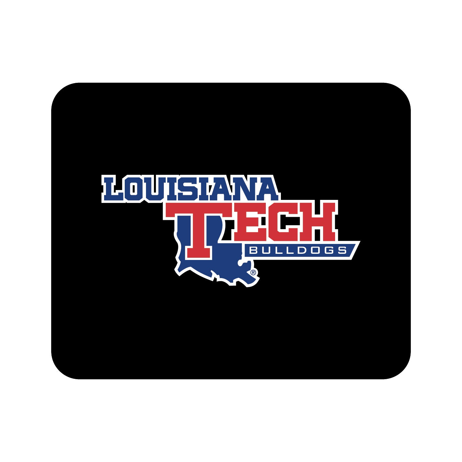 Mouse Pad, Fabric, Louisiana Tech