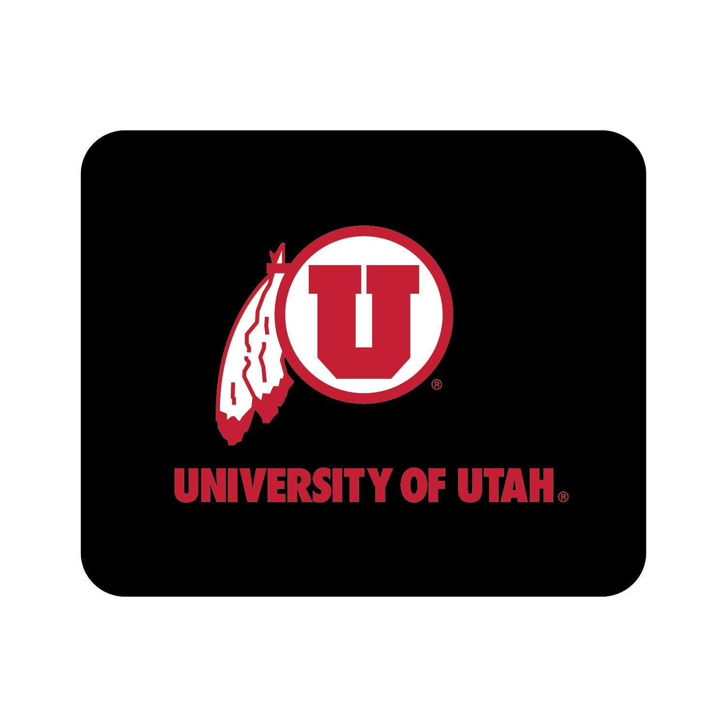 Mouse Pad, Fabric, University of Utah