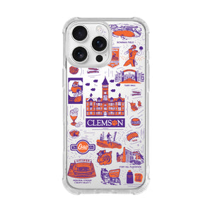 Phone Case, Tough Edge, Clemson University