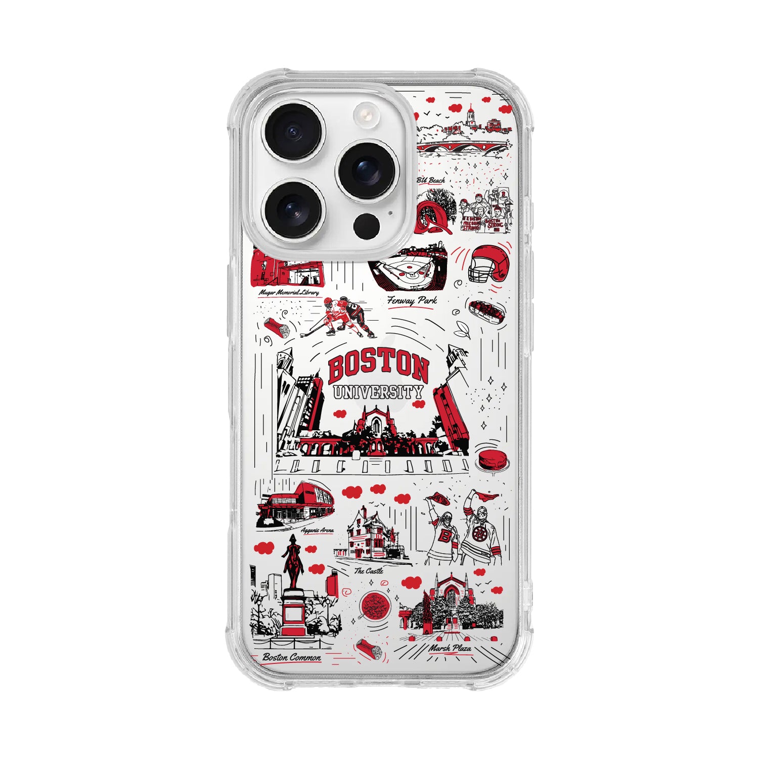 Boston University Phone Case Boston University Phone Case