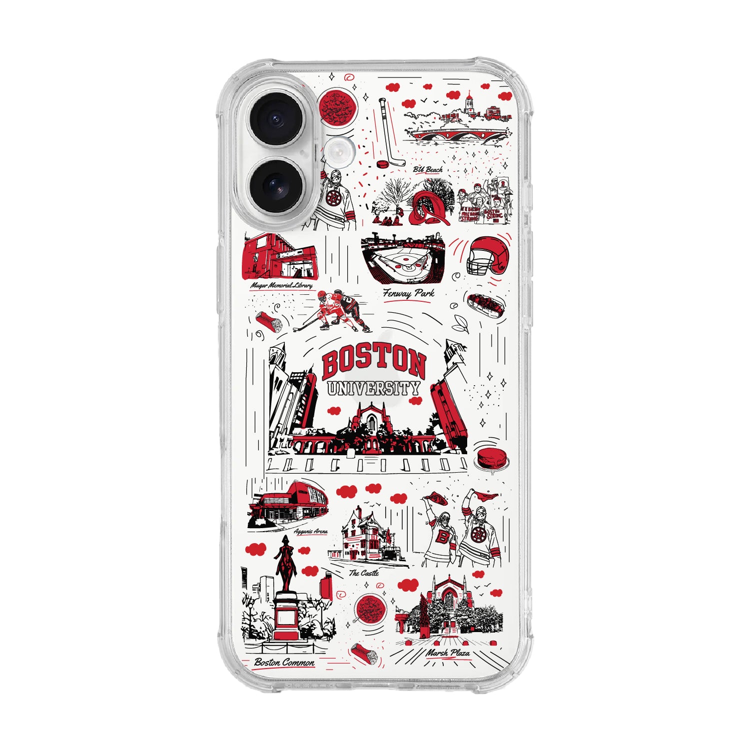 iPhone Case Boston University | OTM Essentials