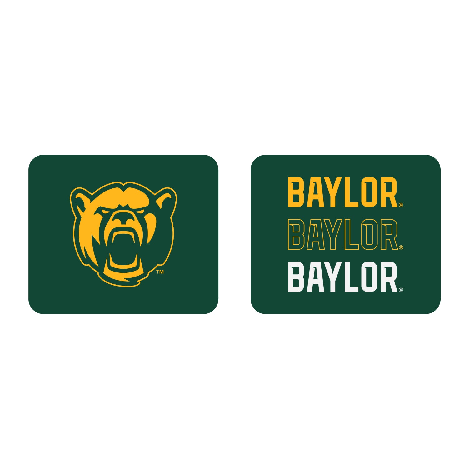 Mouse Pad, Fabric, Baylor University