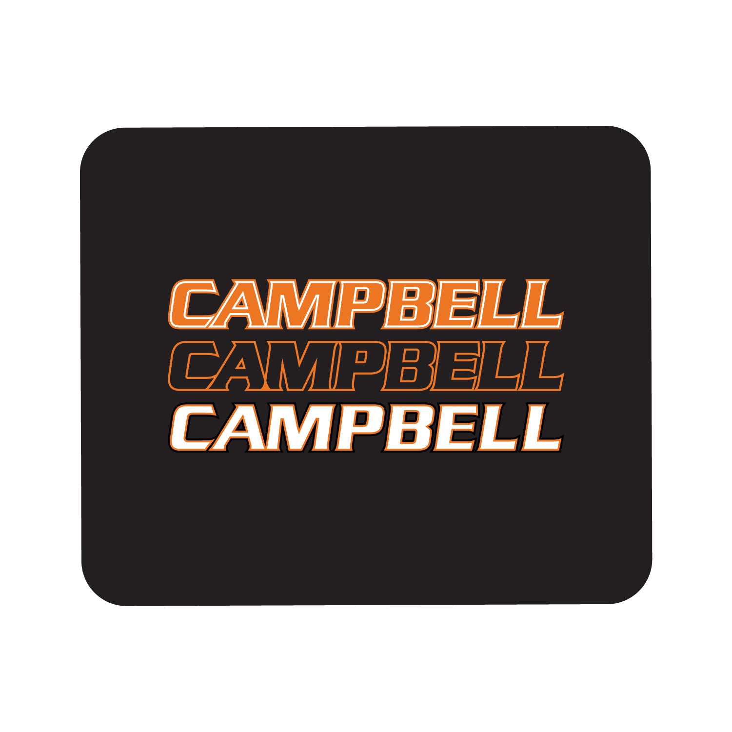 Mouse Pad, Fabric, Campbell University