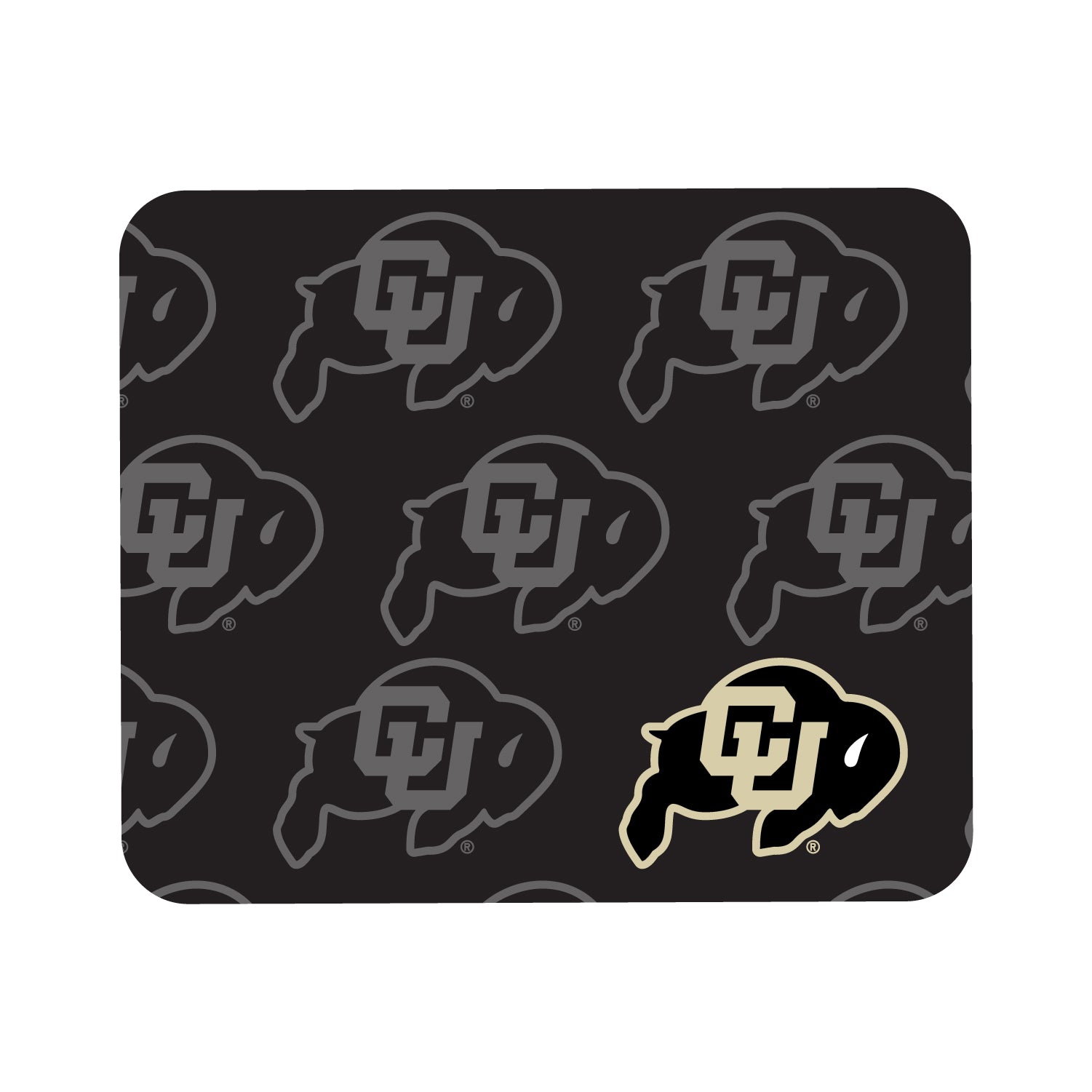 Mouse Pad, Fabric, University of Colorado