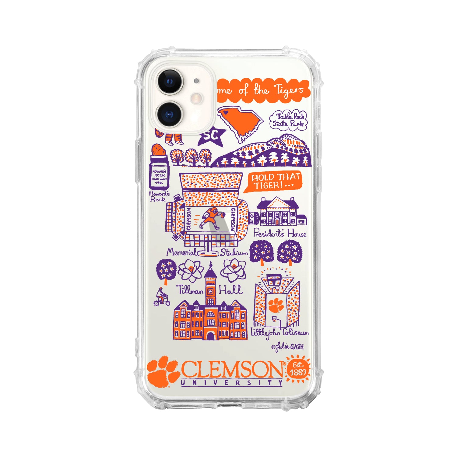 iPhone Case Clemson University | OTM Essentials