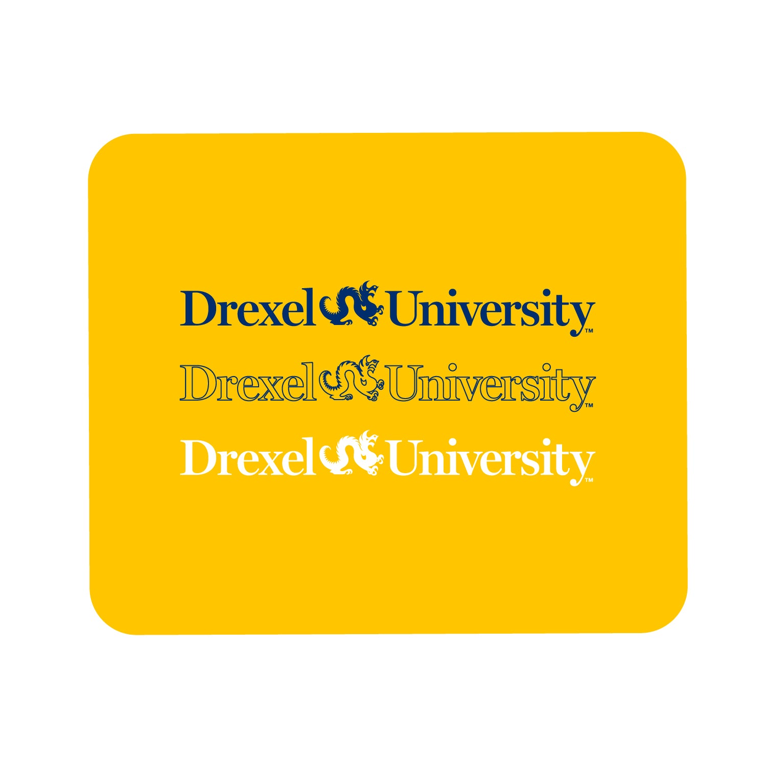 Mouse Pad, Fabric, Drexel University