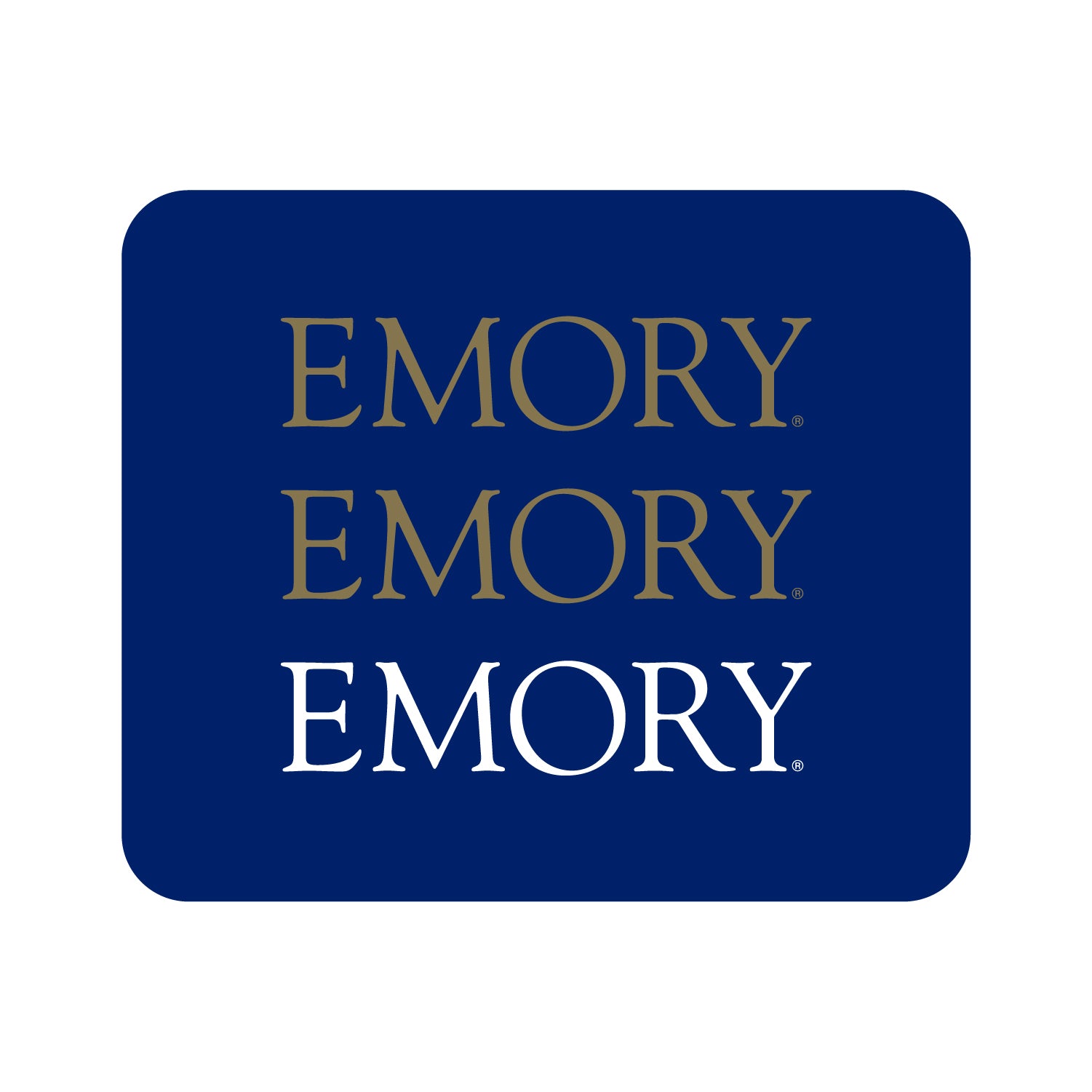 Mouse Pad, Fabric, Emory University