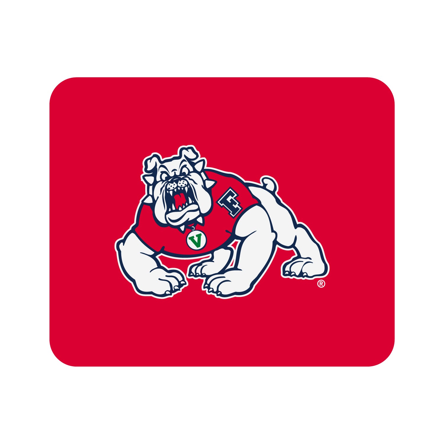 Mouse Pad, Fabric, Fresno State University