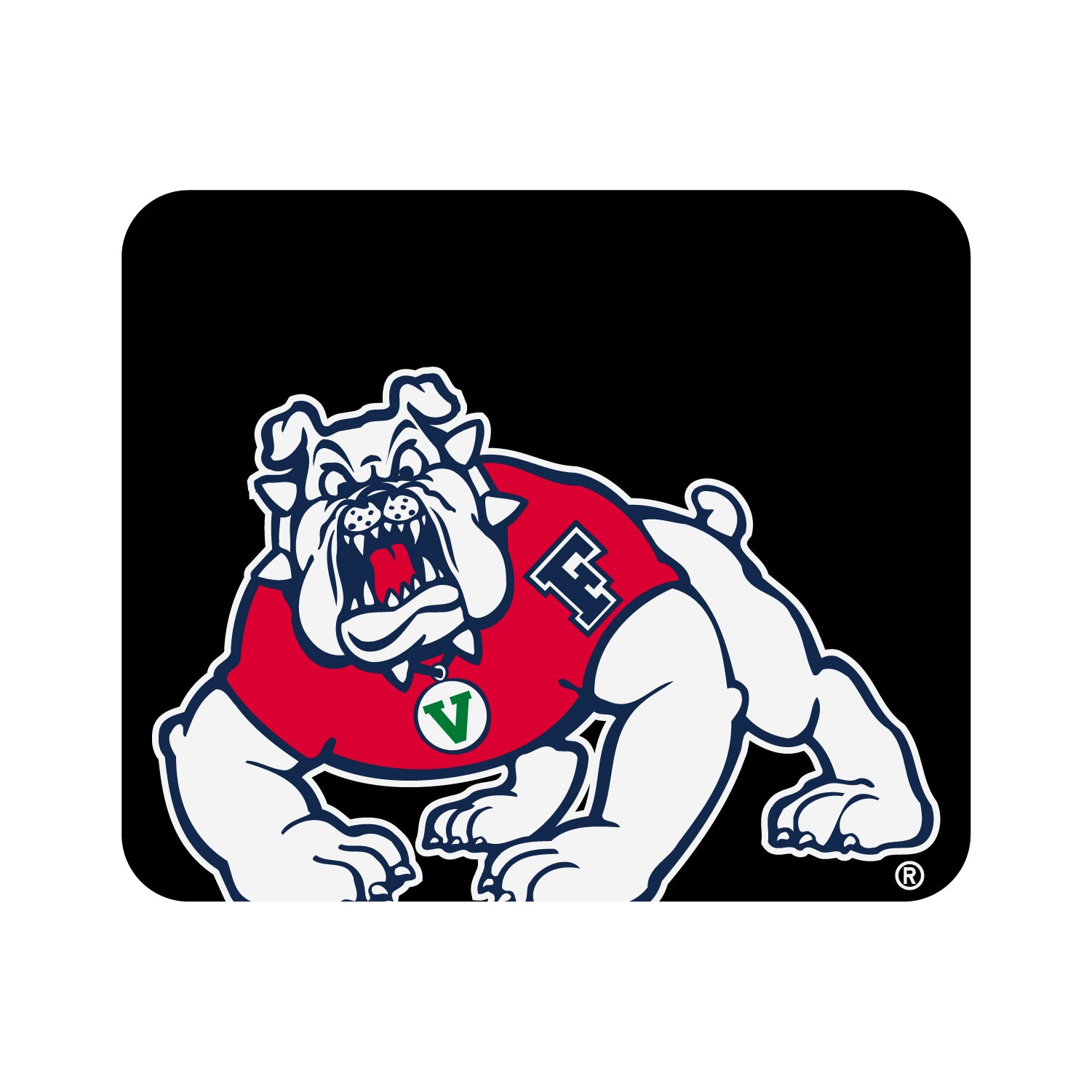 Mouse Pad, Fabric, Fresno State University