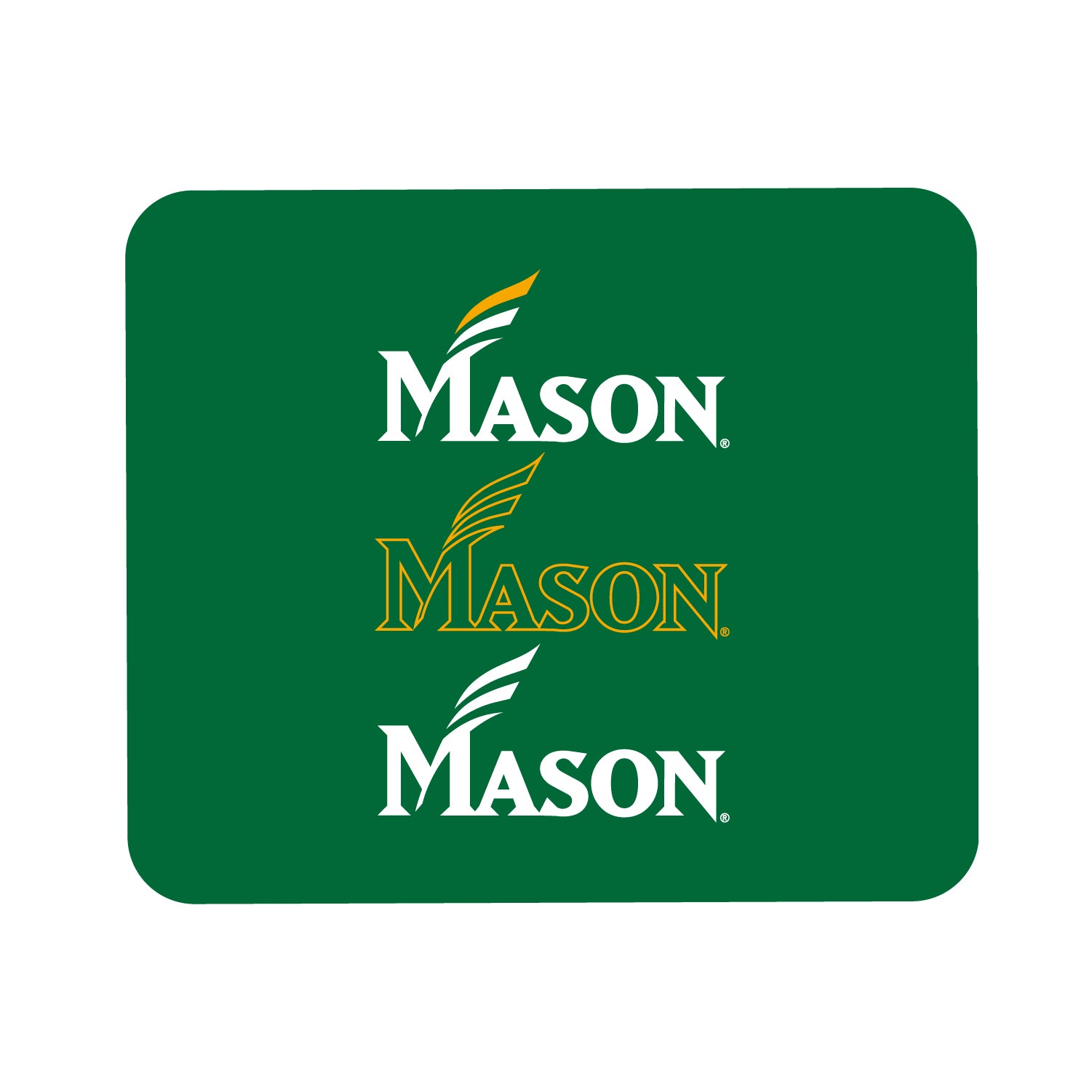 Mouse Pad, Fabric, George Mason University