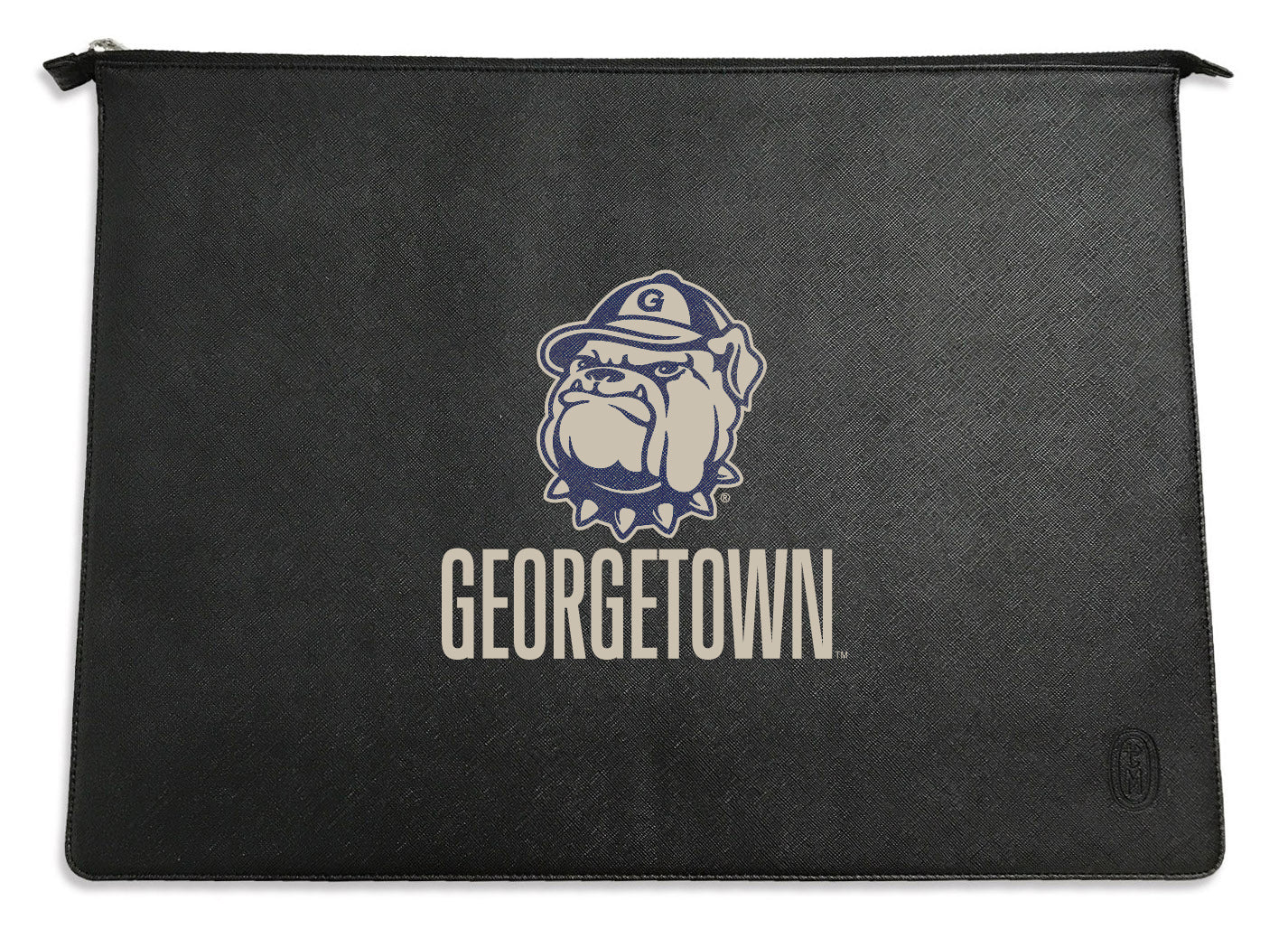 Georgetown University Faux Leather Laptop Sleeve | OTM Essentials