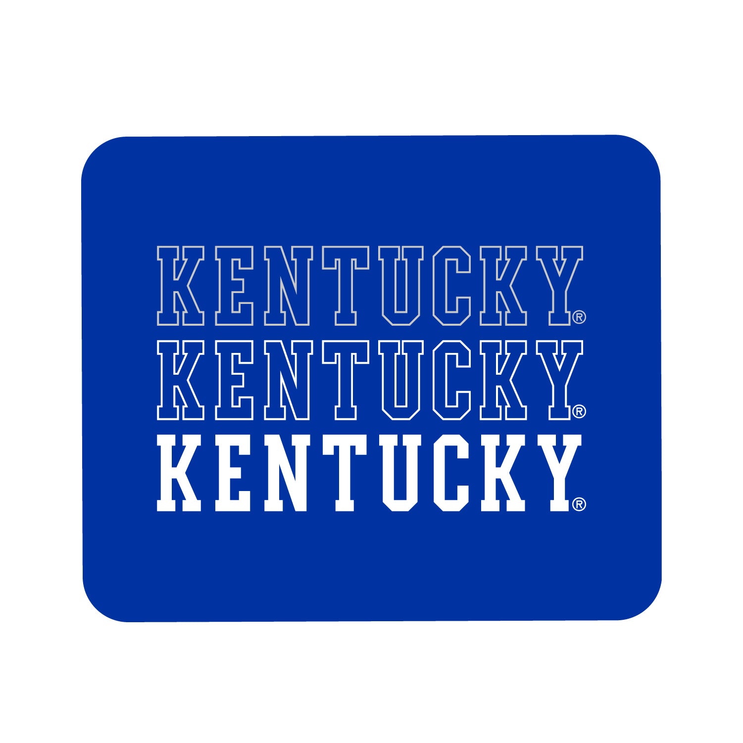 Mouse Pad, Fabric, University of Kentucky