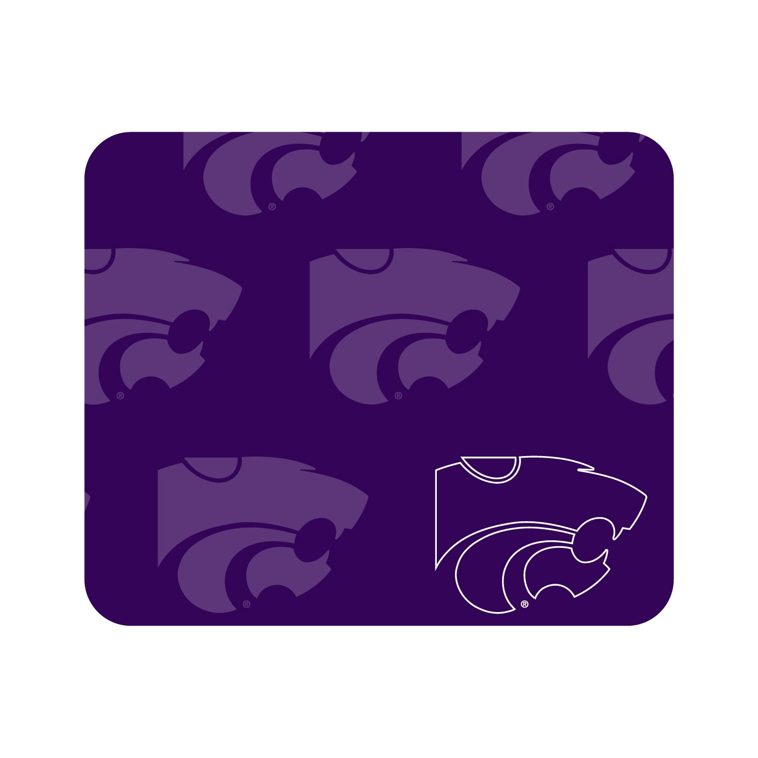 Kansas State University Fabric Mouse Pad | OTM Essentials