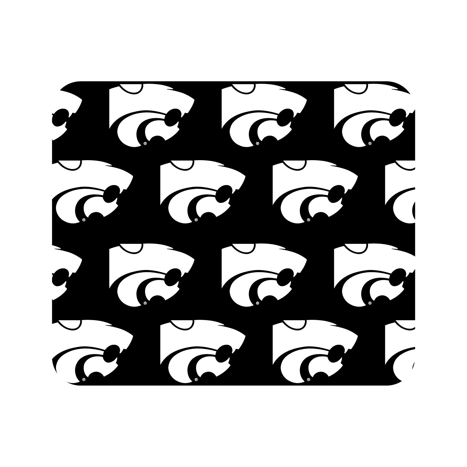 Kansas State University Fabric Mouse Pad | OTM Essentials