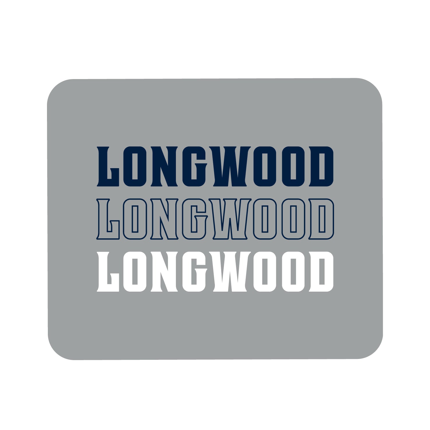 Mouse Pad, Fabric, Longwood University