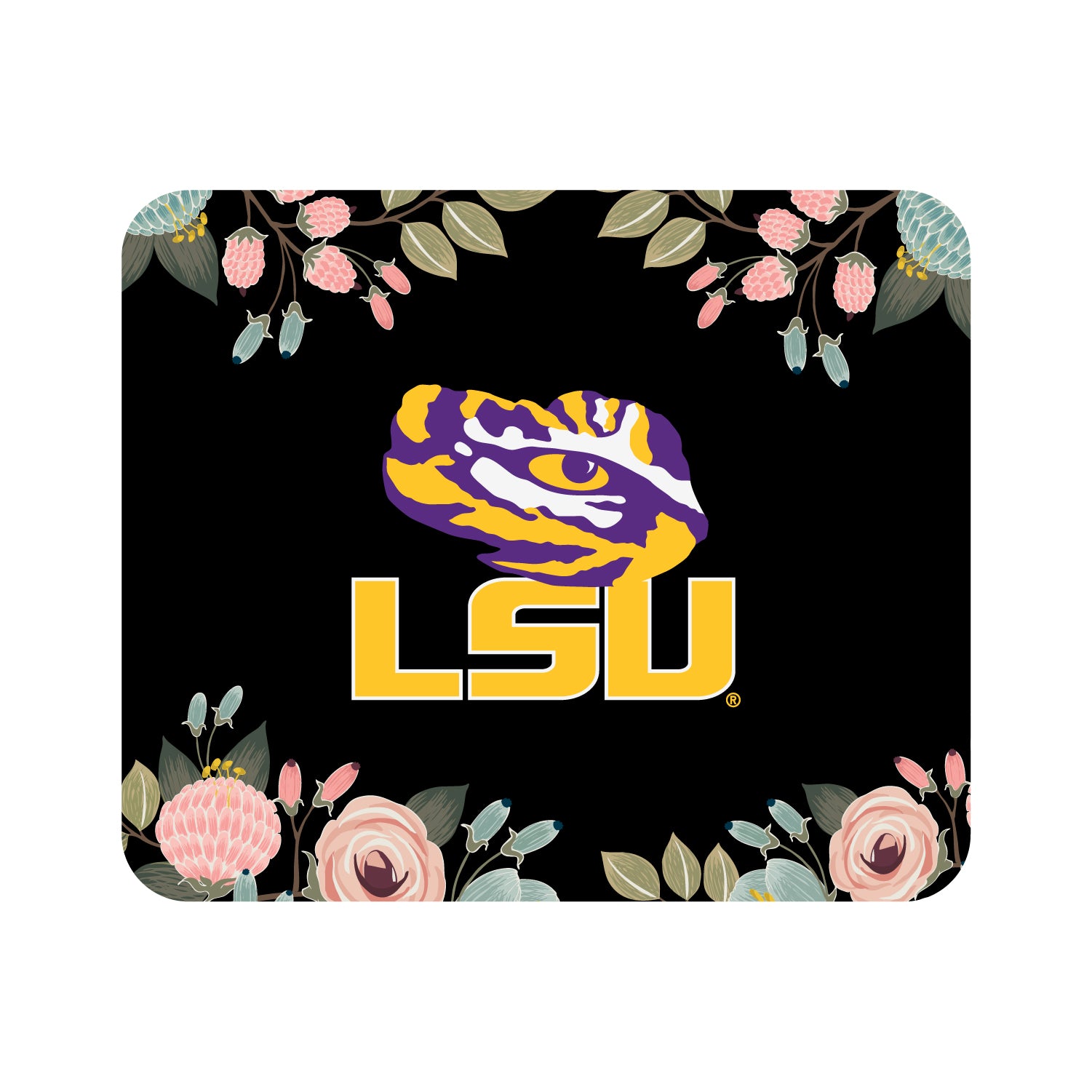 Mouse Pad, Fabric, Louisiana State University