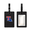 Luggage Tag, Faux Leather, Louisiana Tech