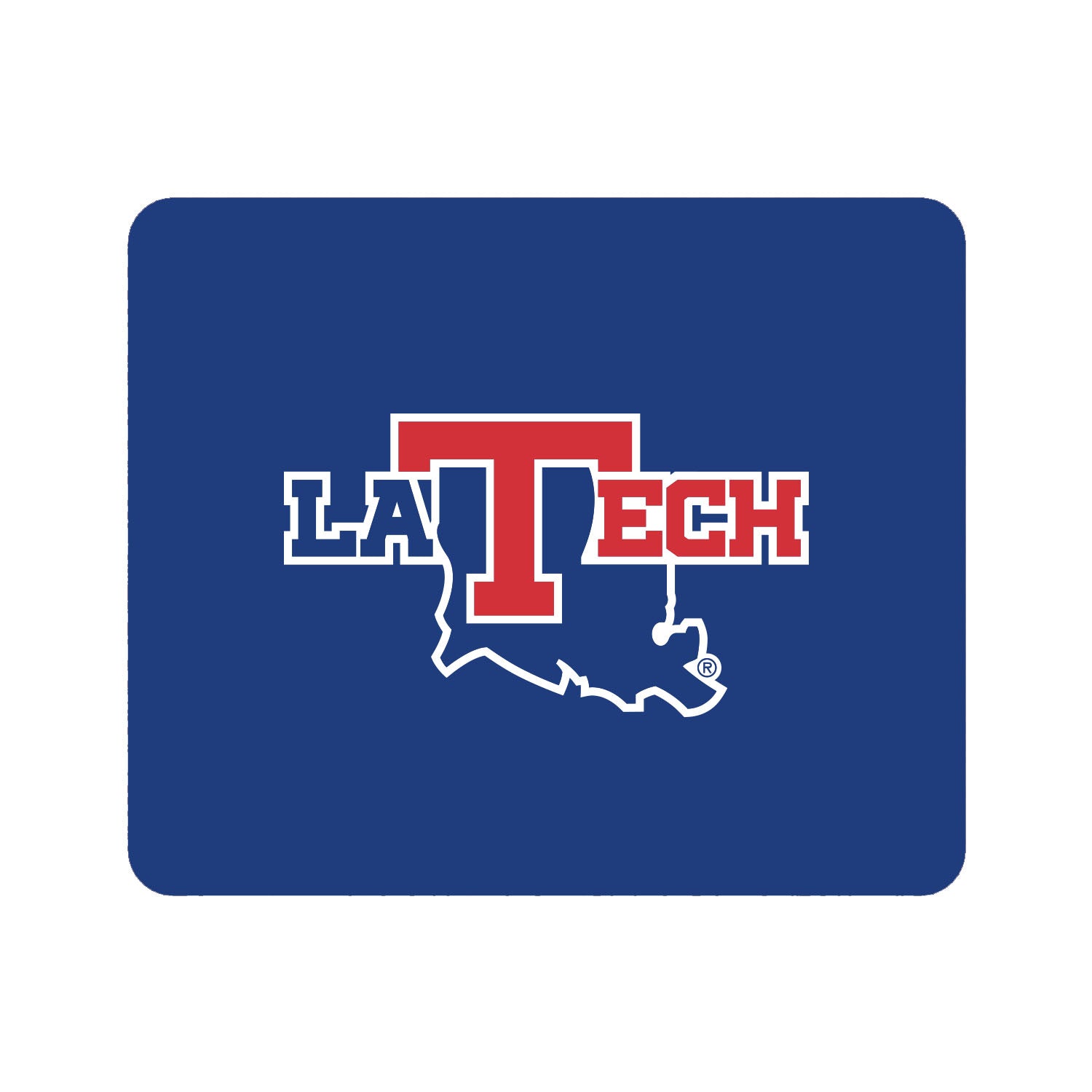 Mouse Pad, Fabric, Louisiana Tech