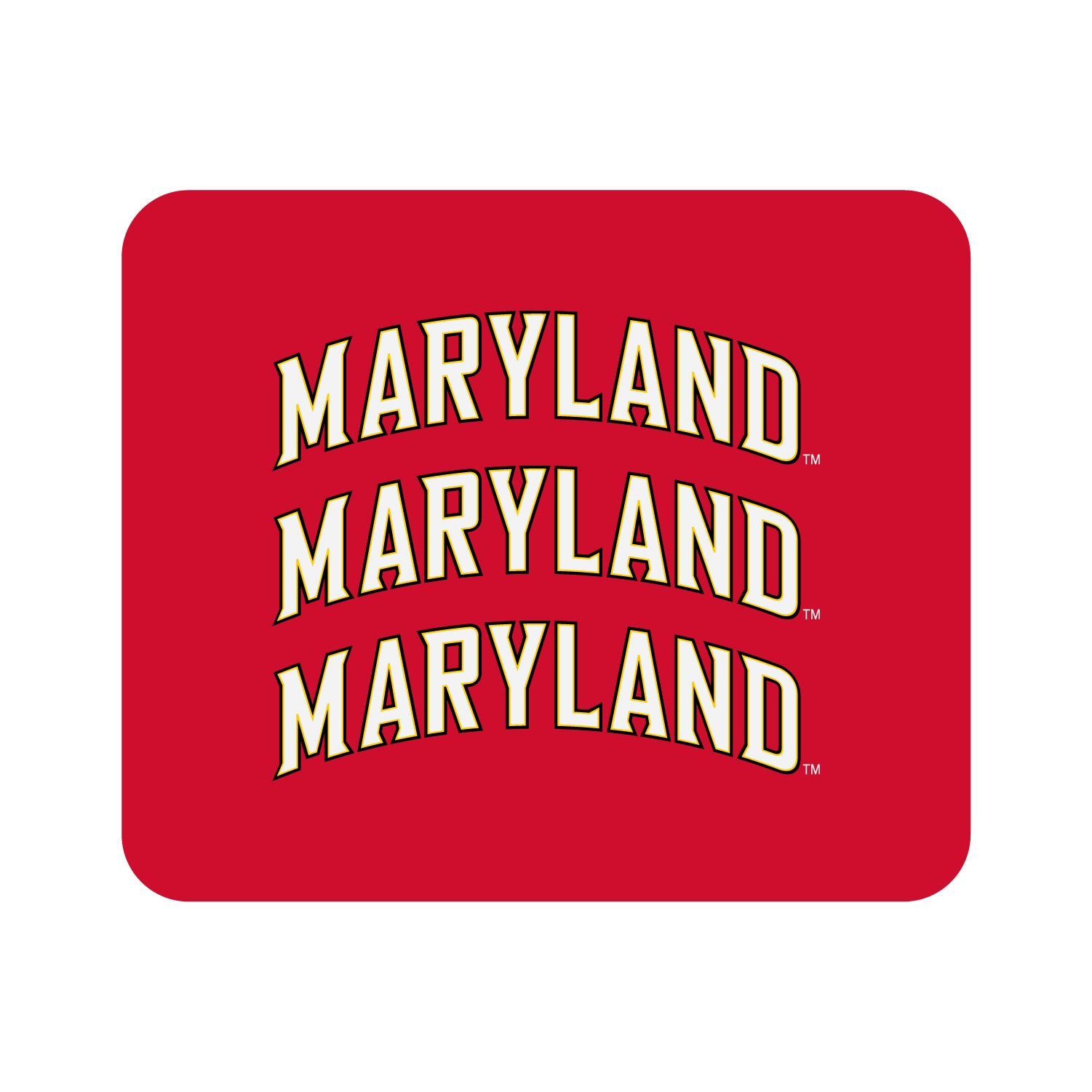 Mouse Pad, Fabric, University of Maryland