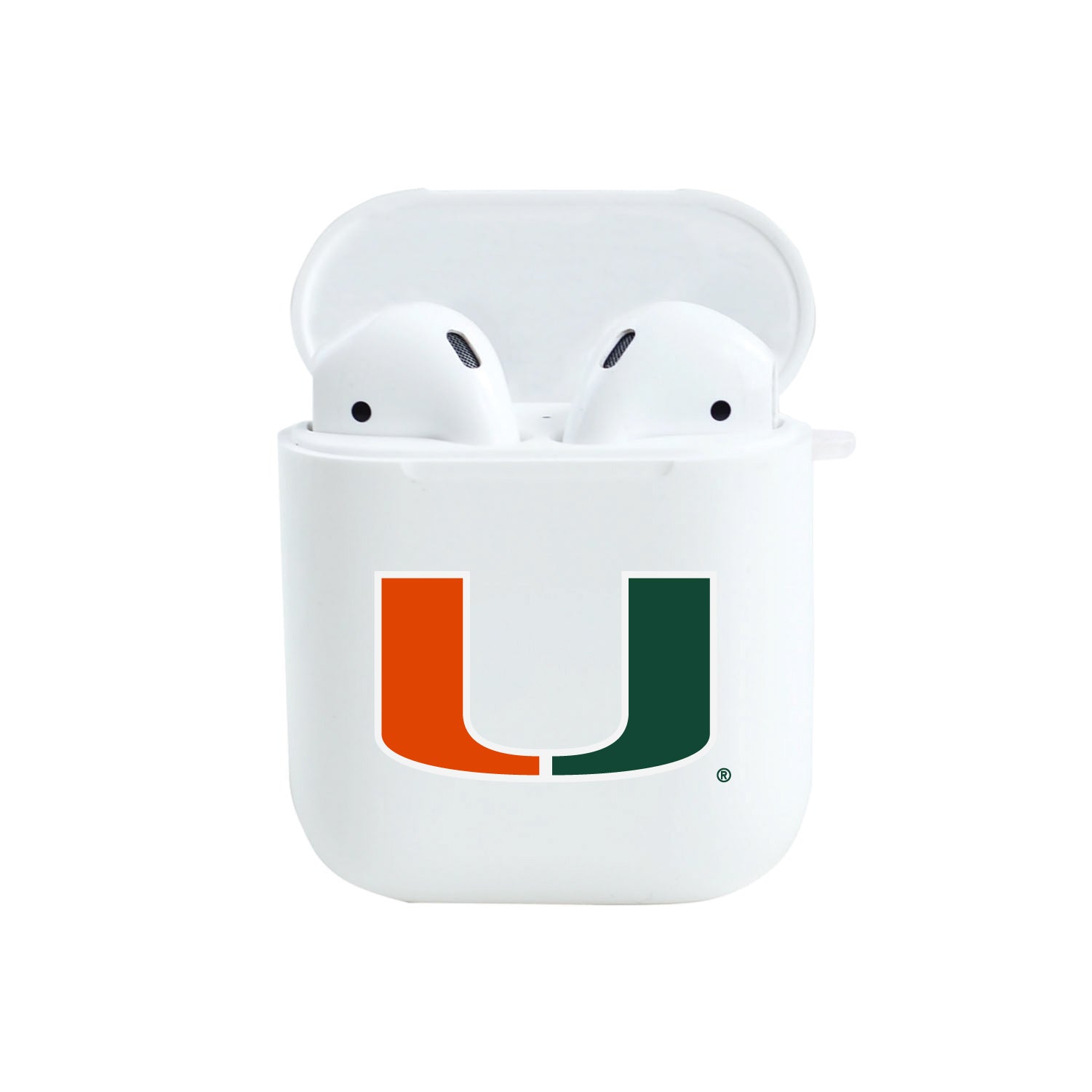 Airpods Case, TPU, University of Miami