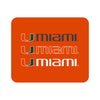 Mouse Pad, Fabric, University of Miami