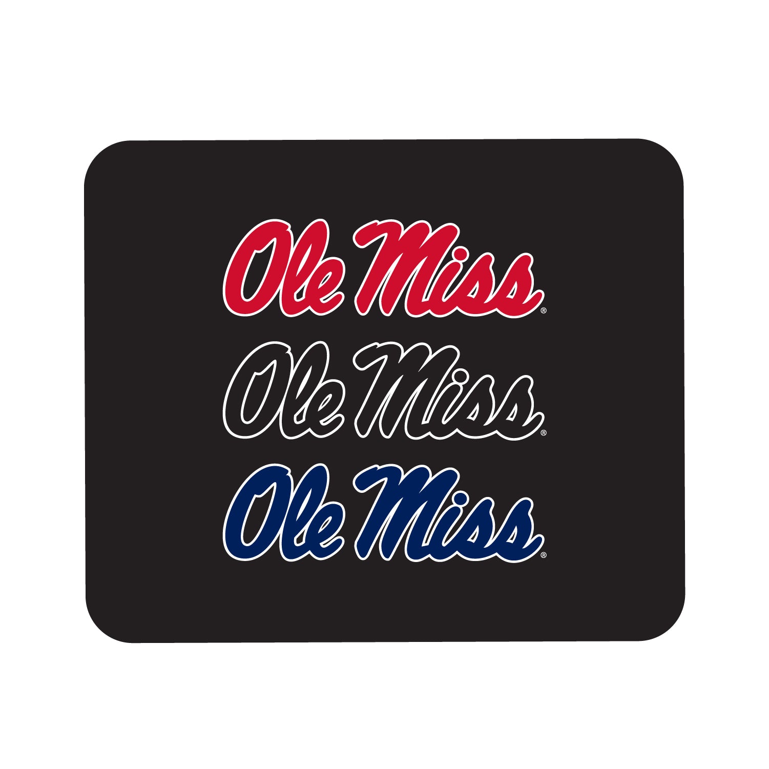 Mouse Pad, Fabric, University of Mississippi