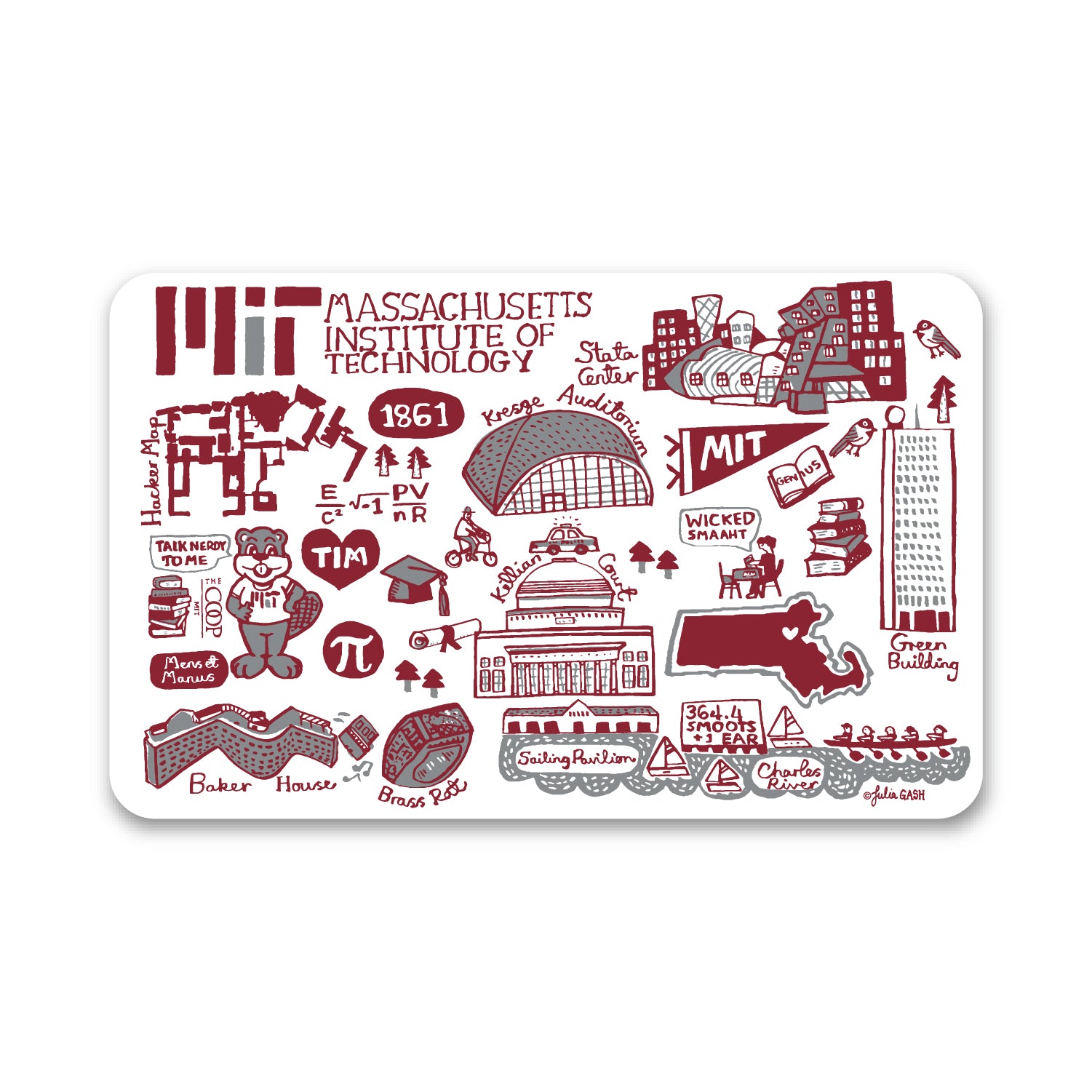 Mouse Pad, Fabric, MIT