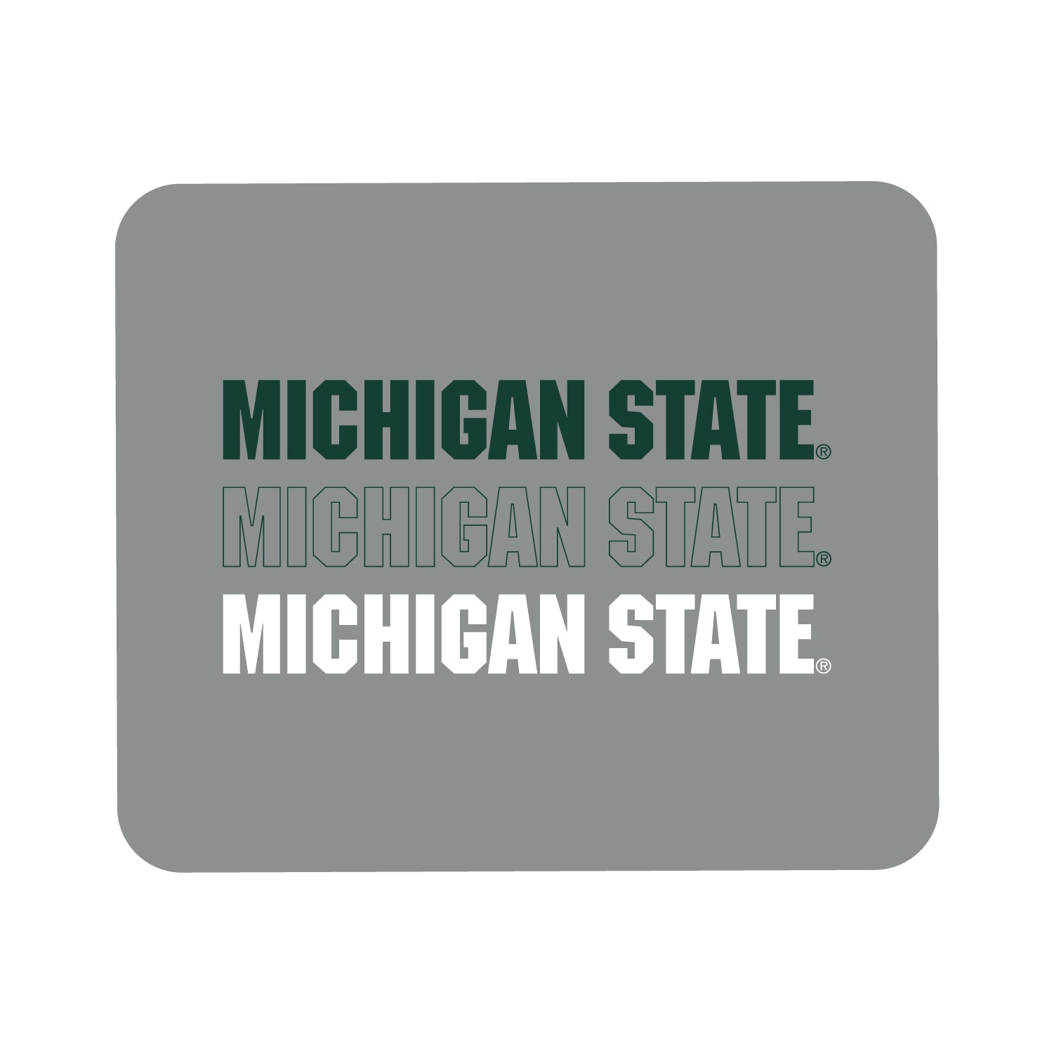 Mouse Pad, Fabric, Michigan State University